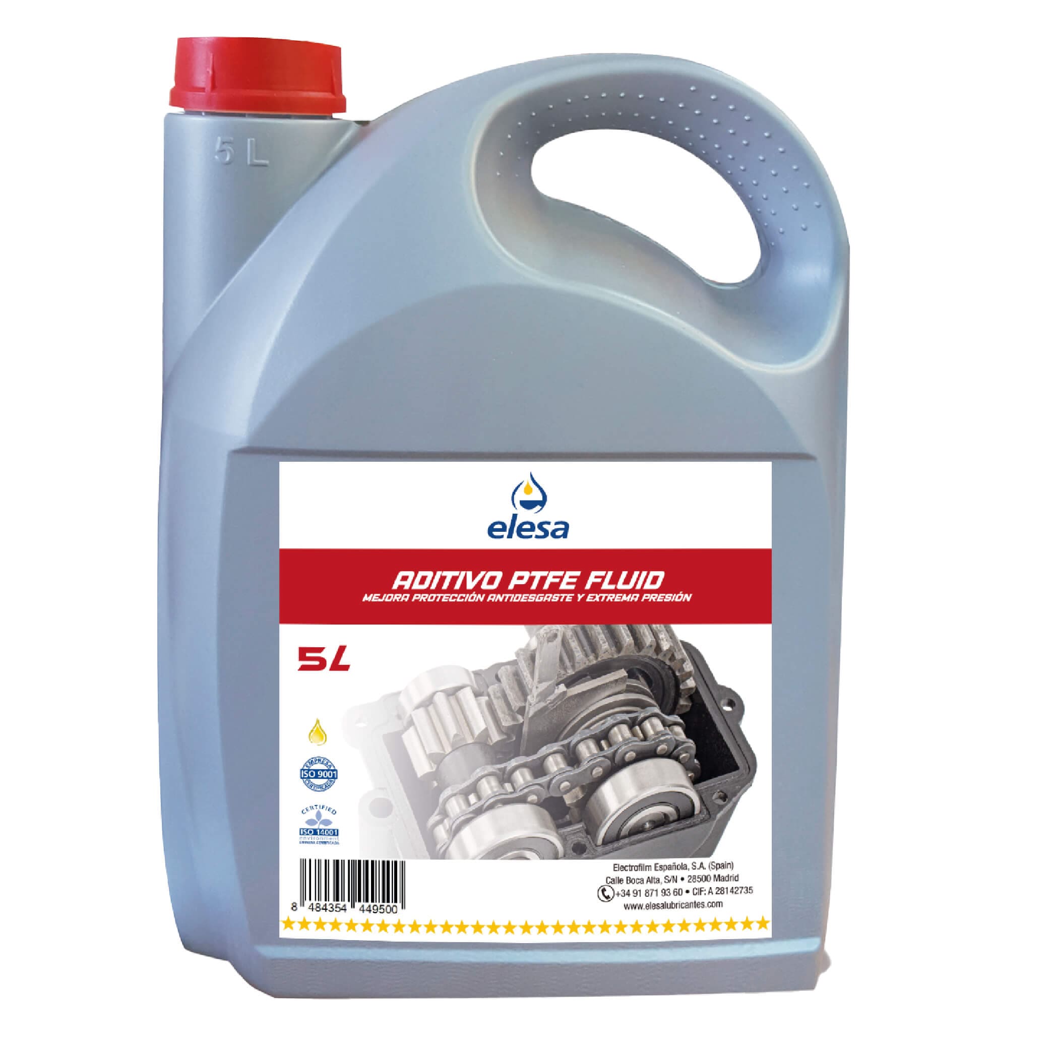 Aditivo PTFE FLUID 5L Elesa